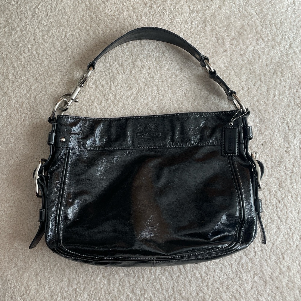 2009 Black Patent Leather Coach Purse
